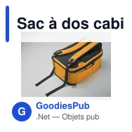 Sac à dos cabine personnalisable FLYSAFE avec logo - Miniature 8