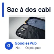 Sac à dos cabine personnalisable FLYSAFE avec logo - Miniature 9