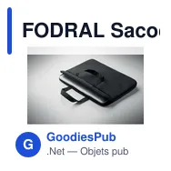 FODRAL Sacoche pour portable 15" - Miniature 5