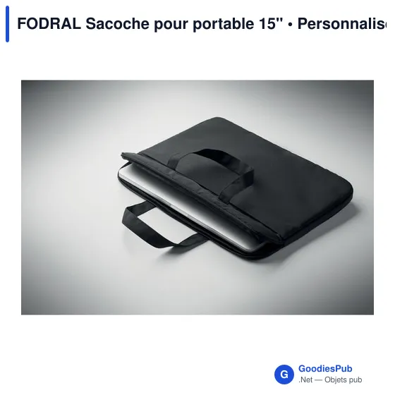 FODRAL Sacoche pour portable 15" - Image 5
