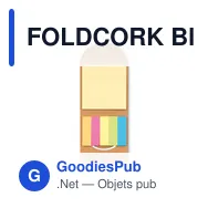 FOLDCORK Bloc-notes couv. en liège - Miniature 2