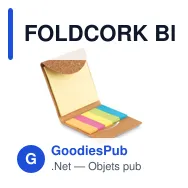 FOLDCORK Bloc-notes couv. en liège - Miniature 3