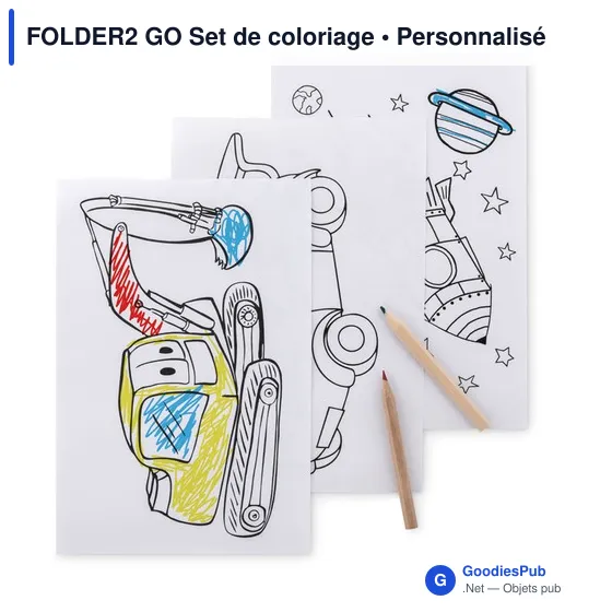 FOLDER2 GO Set de coloriage - Image 5