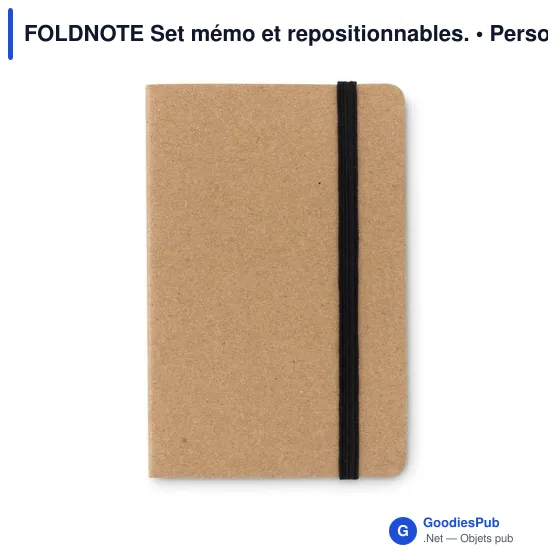 FOLDNOTE Set mémo et repositionnables. - Image 2