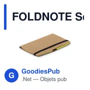 FOLDNOTE Set mémo et repositionnables. - Miniature 3