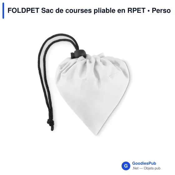 FOLDPET Sac de courses pliable en RPET - Image 2
