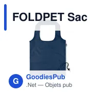 FOLDPET Sac de courses pliable en RPET - Miniature 12