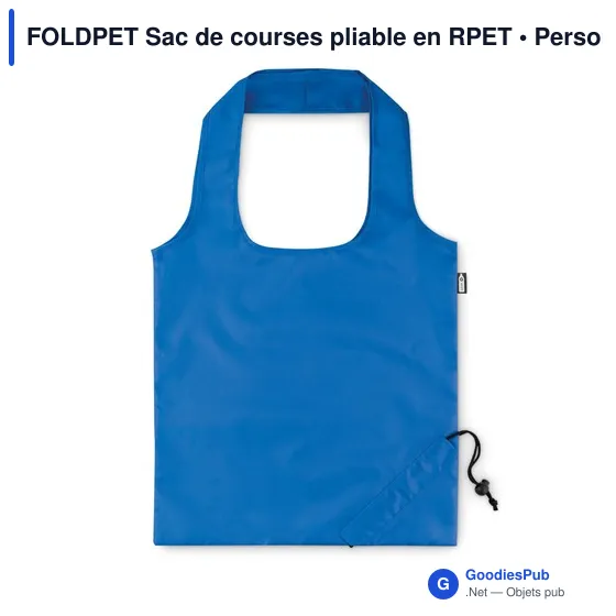FOLDPET Sac de courses pliable en RPET - Image 3
