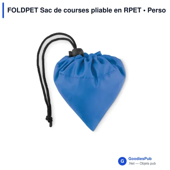 FOLDPET Sac de courses pliable en RPET - Image 4