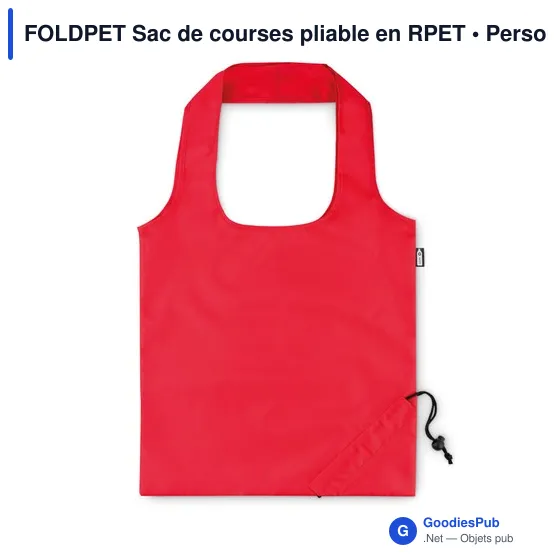 FOLDPET Sac de courses pliable en RPET - Image 5