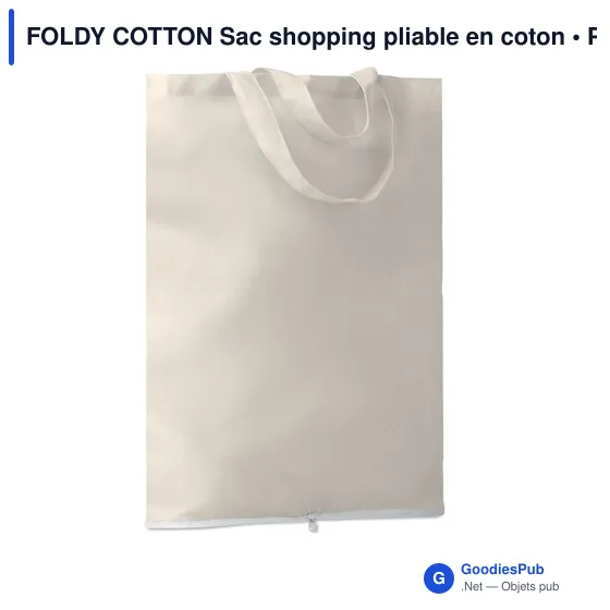 Tote bag personnalisable en coton avec logo pour entreprises - Image 3