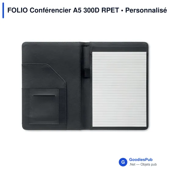 FOLIO Conférencier A5 300D RPET - Image 1