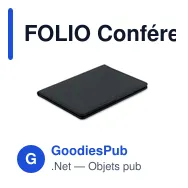 FOLIO Conférencier A5 300D RPET - Miniature 4