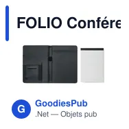 FOLIO Conférencier A5 300D RPET - Miniature 5