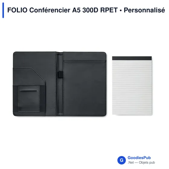FOLIO Conférencier A5 300D RPET - Image 5