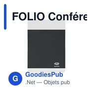 FOLIO Conférencier A5 300D RPET - Miniature 6