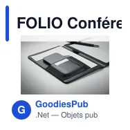 FOLIO Conférencier A5 300D RPET - Miniature 7