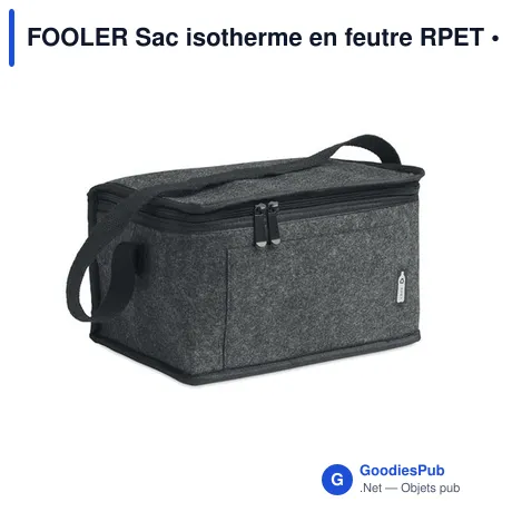 FOOLER Sac isotherme en feutre RPET