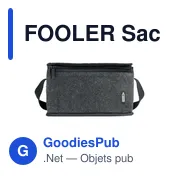 FOOLER Sac isotherme en feutre RPET - Miniature 3