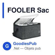FOOLER Sac isotherme en feutre RPET - Miniature 4
