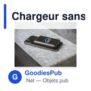 Chargeur sans fil personnalisable Force Magnetic RCS avec logo - Miniature 11