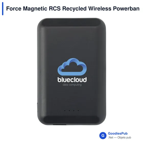Chargeur sans fil personnalisable Force Magnetic RCS avec logo - Image 4