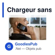 Chargeur sans fil personnalisable Force Magnetic RCS avec logo - Miniature 10