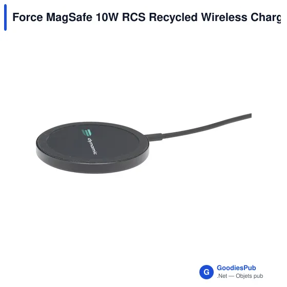 Chargeur sans fil personnalisable Force MagSafe 10W avec logo - Image 1