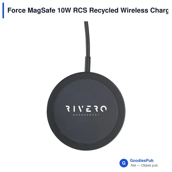 Chargeur sans fil personnalisable Force MagSafe 10W avec logo - Image 2