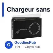 Chargeur sans fil personnalisable Force MagSafe 10W avec logo - Miniature 11