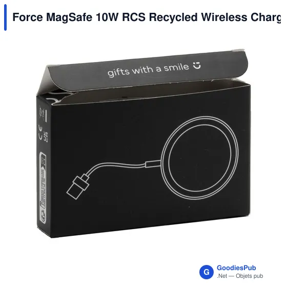 Chargeur sans fil personnalisable Force MagSafe 10W avec logo - Image 11
