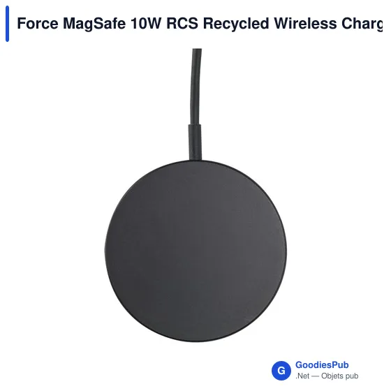 Chargeur sans fil personnalisable Force MagSafe 10W avec logo - Image 3