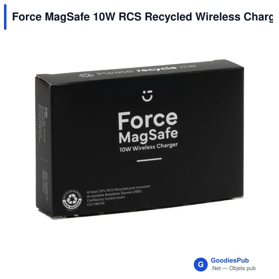 Chargeur sans fil personnalisable Force MagSafe 10W avec logo - Image 10