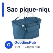 Sac pique-nique isotherme personnalisable avec logo - FORUS - Miniature 2