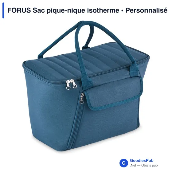 Sac pique-nique isotherme personnalisable avec logo - FORUS - Image 2