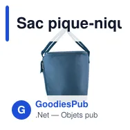 Sac pique-nique isotherme personnalisable avec logo - FORUS - Miniature 12