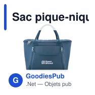Sac pique-nique isotherme personnalisable avec logo - FORUS - Miniature 6