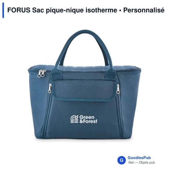 Sac pique-nique isotherme personnalisable avec logo - FORUS - Image 6