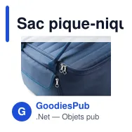Sac pique-nique isotherme personnalisable avec logo - FORUS - Miniature 8