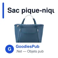 Sac pique-nique isotherme personnalisable avec logo - FORUS - Miniature 9