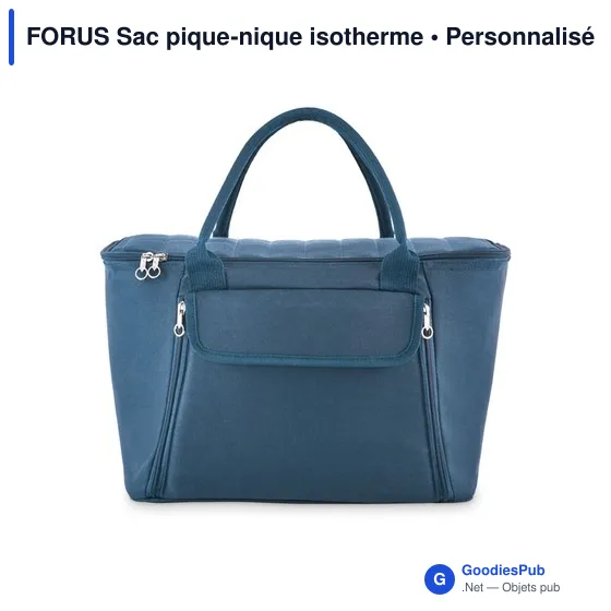 Sac pique-nique isotherme personnalisable avec logo - FORUS - Image 9