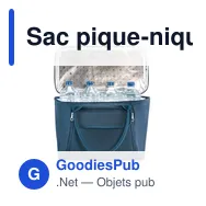 Sac pique-nique isotherme personnalisable avec logo - FORUS - Miniature 10