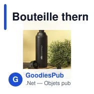 Bouteille thermos personnalisable Foss RCS Bottle 600 ml avec logo - Miniature 5