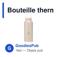 Bouteille thermos personnalisable Foss RCS Bottle 600 ml avec logo - Miniature 7