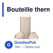 Bouteille thermos personnalisable Foss RCS Bottle 600 ml avec logo - Miniature 9