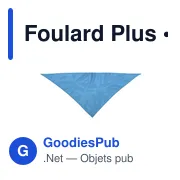 Foulard Plus - Miniature 1