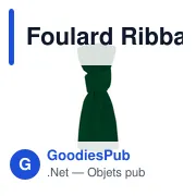 Foulard Ribban - Miniature 1