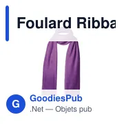 Foulard Ribban - Miniature 3