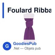 Foulard Ribban - Miniature 7