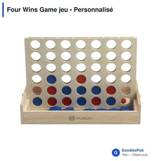 Jeu Four Wins personnalisable avec logo - Stratégie et Loisirs - Image 2